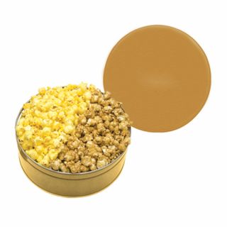 King Size Tins with Butter and Caramel Popcorn